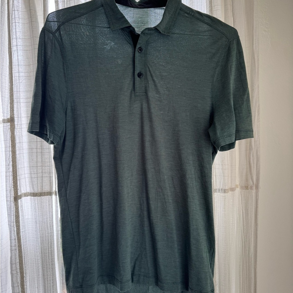 lululemon athletica Men's Polo Shirt - Forest Green